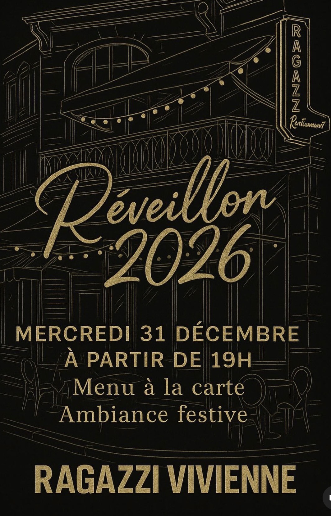 Réveillon 2026 Ragazzi Vivienne