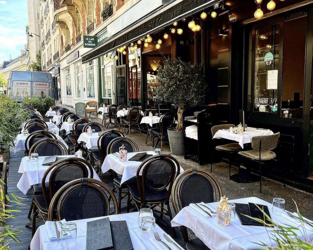 Terrasse restaurant Ragazzi Paris